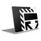 Black and White Geometric Shapes Surface Book 2 15in Skin